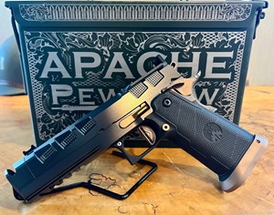 WATCHTOWER APACHE PEW VIEW LIMITED EDITION 9MM WITH TRIJICON SRO 2.5 MOA RED DOT - Image 8