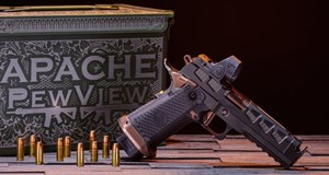 WATCHTOWER APACHE PEW VIEW LIMITED EDITION 9MM WITH TRIJICON SRO 2.5 MOA RED DOT - Image 10